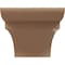 Ekena Millwork 12"W x 24"D x 12"H Wide Yorktown Rough Cedar Woodgrain TimberThane Corbel, Primed Tan CORUR12X24X12YORRCPR - alternate 6